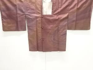 流水模様本場大島紬道行コート（染）